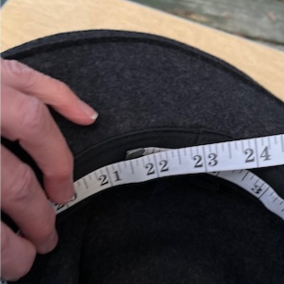 Pendleton 100% Wool Fedora Brimmed Hat In Charcoal Gray - Picture 13 of 16